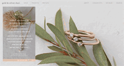 Desktop Screenshot of goldandsilverdust.com